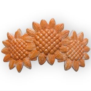 Vintage Sunflower Barrette